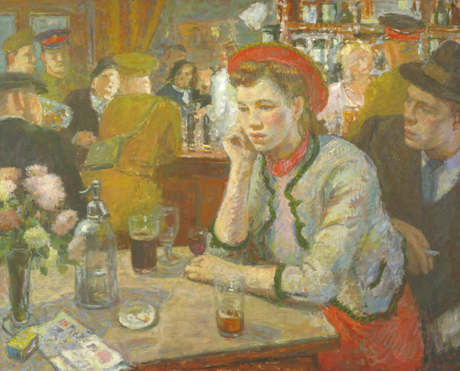1536x1237 Saloon Bar', Edward Le Bas, 1940 Tate - Saloon Painting