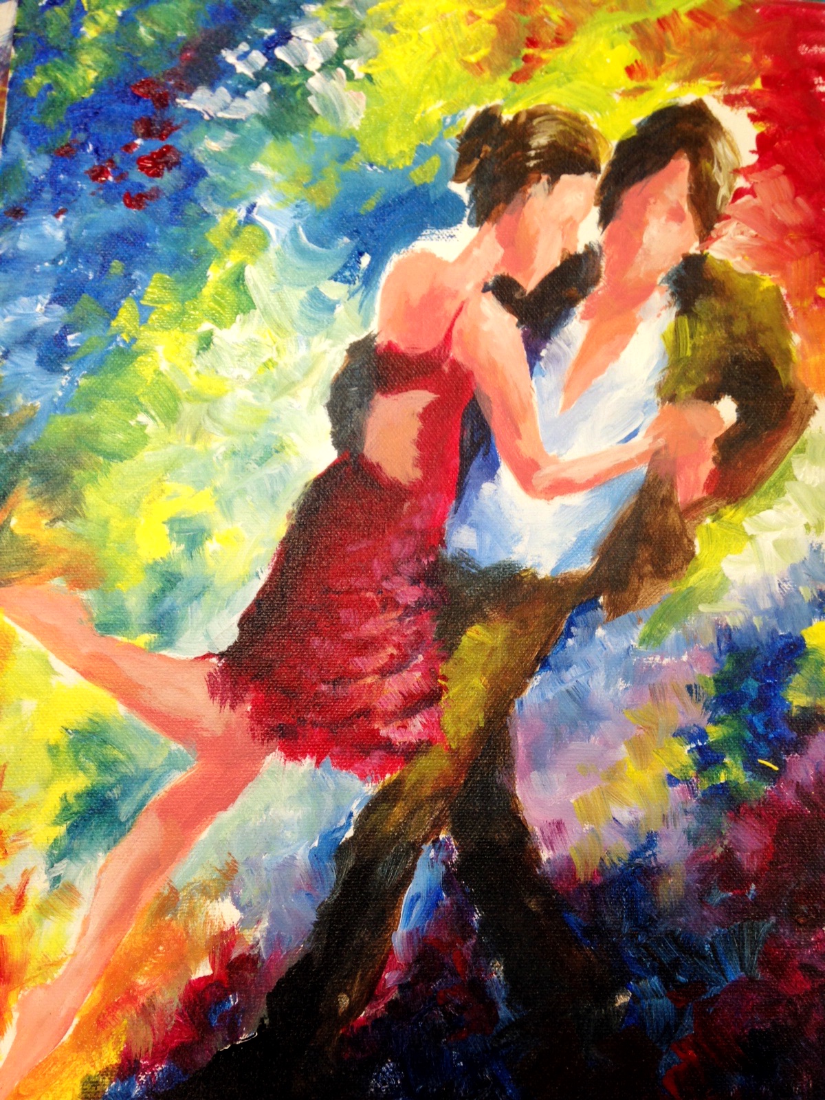 1200x1600 Paint Amp Sip Classics Bailarina De Salsa Scenesquid - Salsa Painting