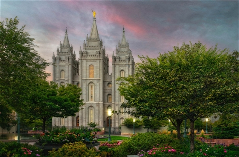 800x526 Salt Lake Temple - Salt Lake City Temple Painting