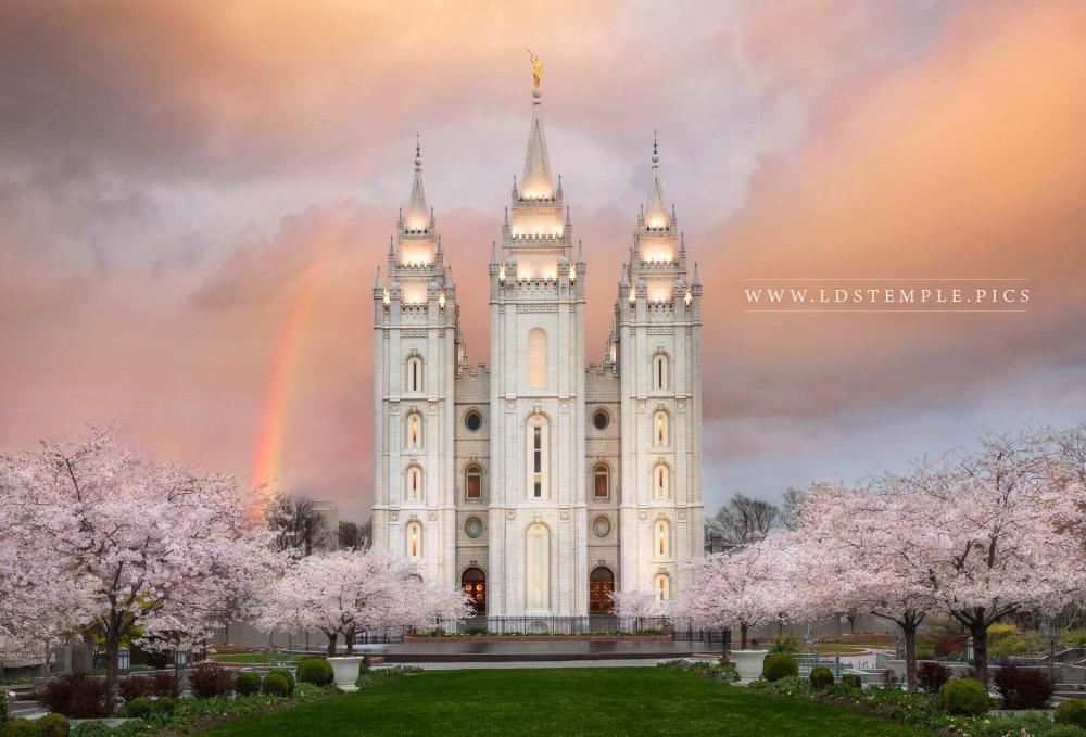 1000x679 Lds Temple Pictures - Salt Lake City Temple Painting