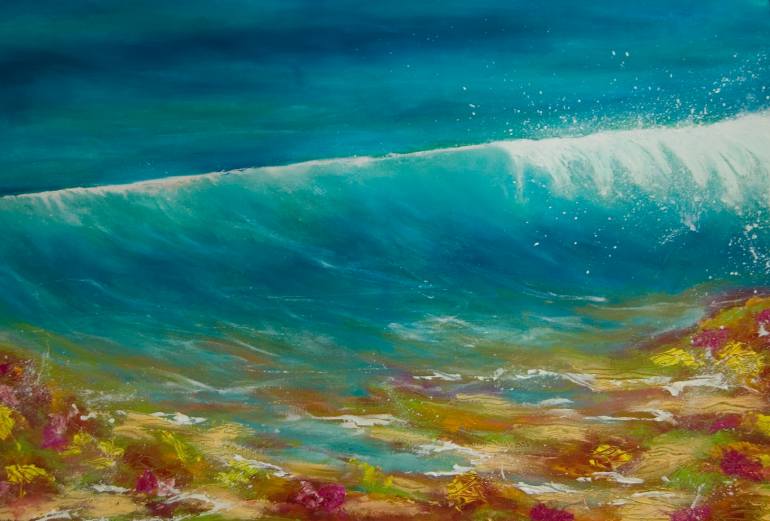 770x521 Saatchi Art Saltwater Painting By Deborah Joyce - Salt Water Painting