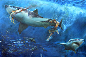 300x200 Salt Water Fish Paintings Fine Art America - Salt Water Painting