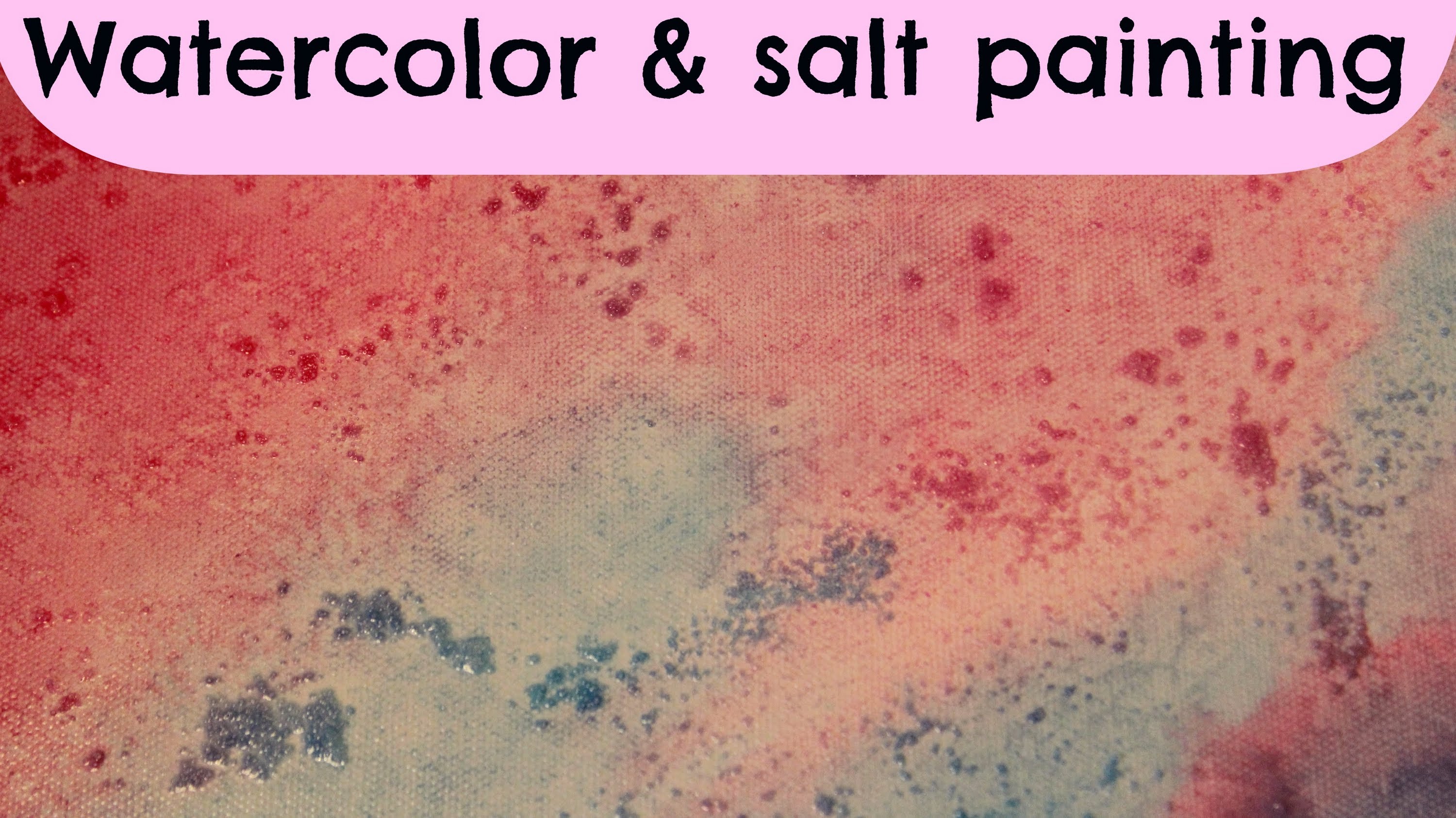 3000x1685 How To Make A Watercolor And Salt Painting - Salt Water Painting