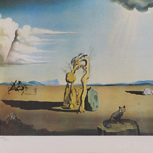 300x300 Naming The Horse With No Name 100% Sound Counter Canter Culture - Salvador Dali Desert Painting