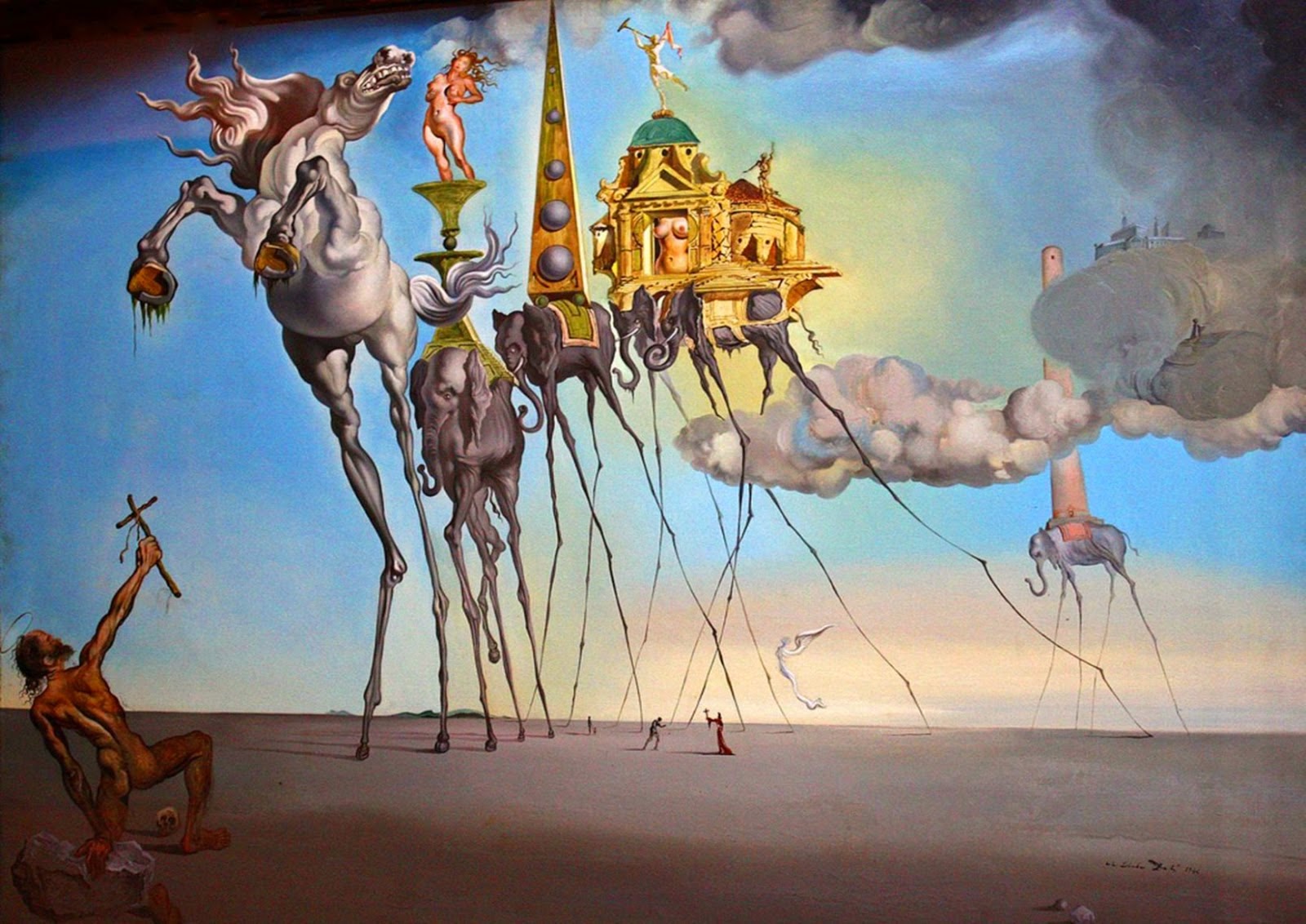 1600x1132 Patrick Comerford Art For Lent (24) - Salvador Dali Desert Painting