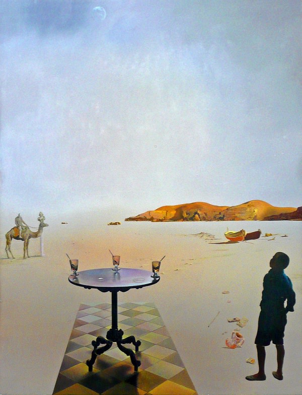 600x784 Sun Table, 1936 By Salvador Dali - Salvador Dali Desert Painting