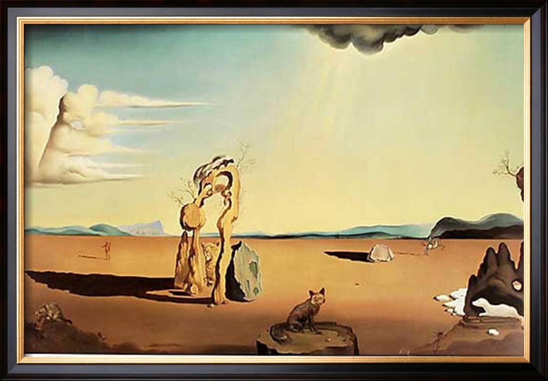 1108x770 2018 Landscape,abstract Paintings For Sale,la Femme Nue Dans Le - Salvador Dali Desert Painting