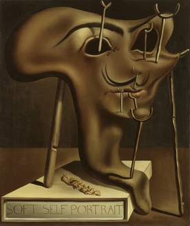 276x329 And The Ant Face To Face With The Superior Being Download - Salvador Dali Face Painting