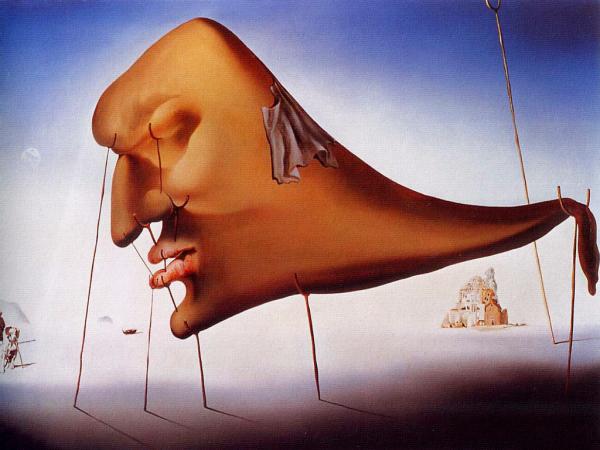 600x450 15 Surrealistic Salvador Dali Paintings Art And Design - Salvador Dali Face Painting
