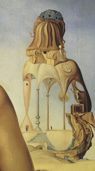 389x700 Salvador Dali - Salvador Dali Gala Painting