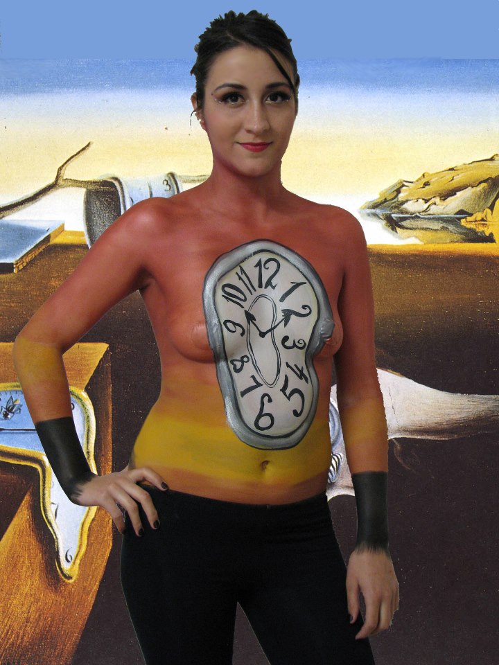 720x960 Salvador Dali Melting Clock - Salvador Dali Melting Clock Painting