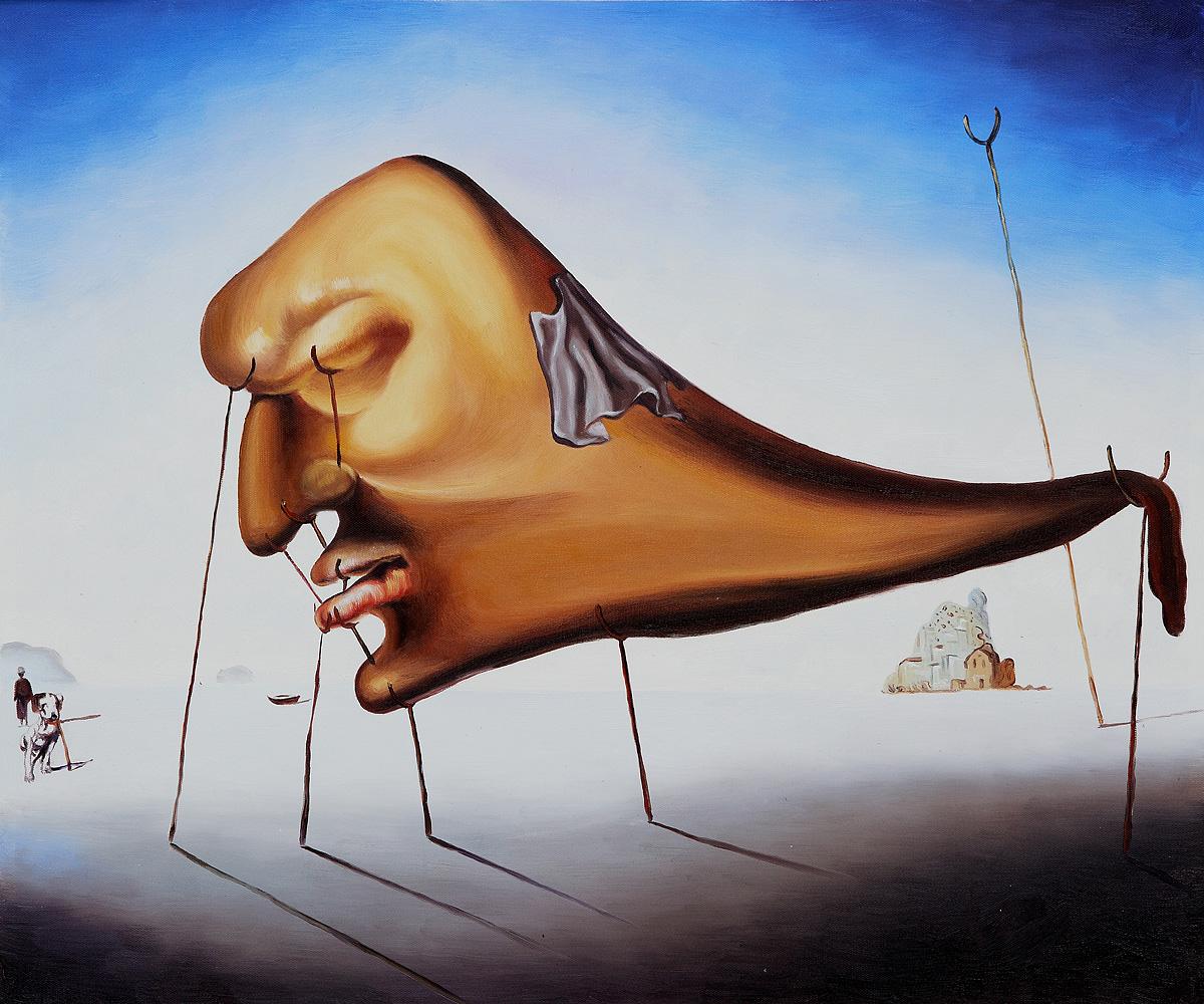 1200x1000 2018 Famous Artwork,salvador Dali Oil Painting Reproduction,sleep - Salvador Dali Oil Painting
