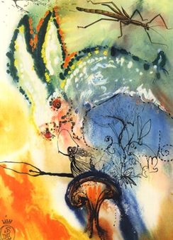 244x339 Salvador Dali - Salvador Dali Original Painting