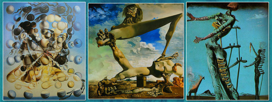 Salvador Dali Melting Clock Painting At PaintingValley.com | Explore ...