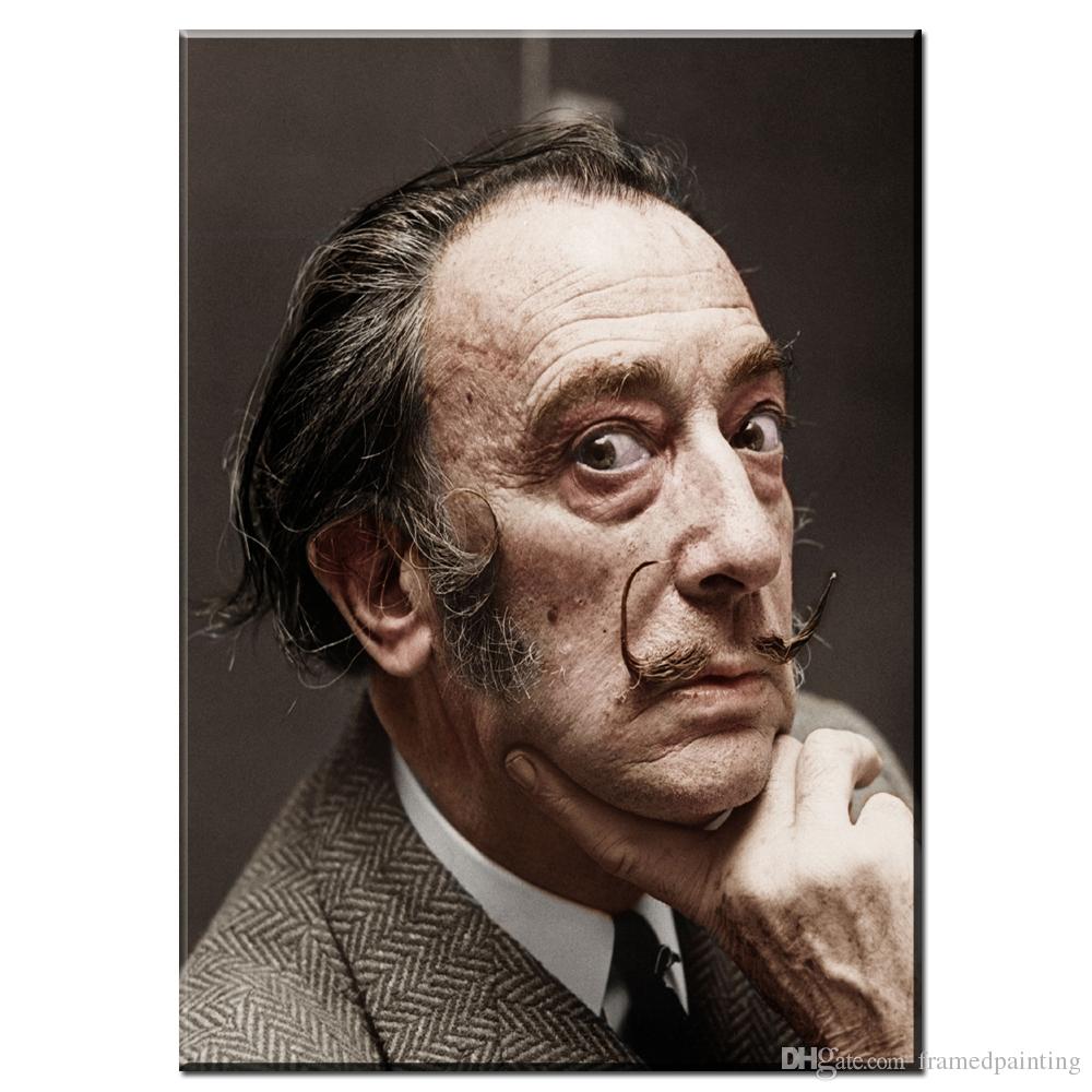Salvador Dali Portrait Painting