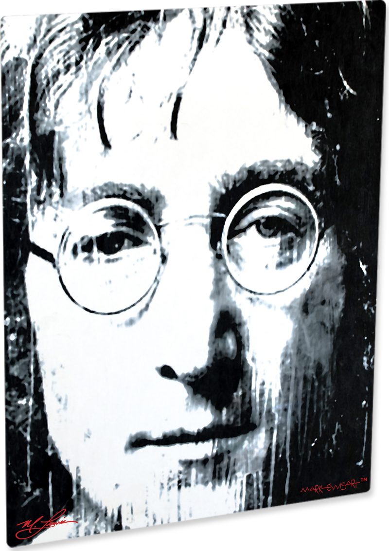 800x1132 John Lennon Art Print Painting Creative Wall Decor Mark Lewis Art - Salvador Dali Raquel Welch Painting