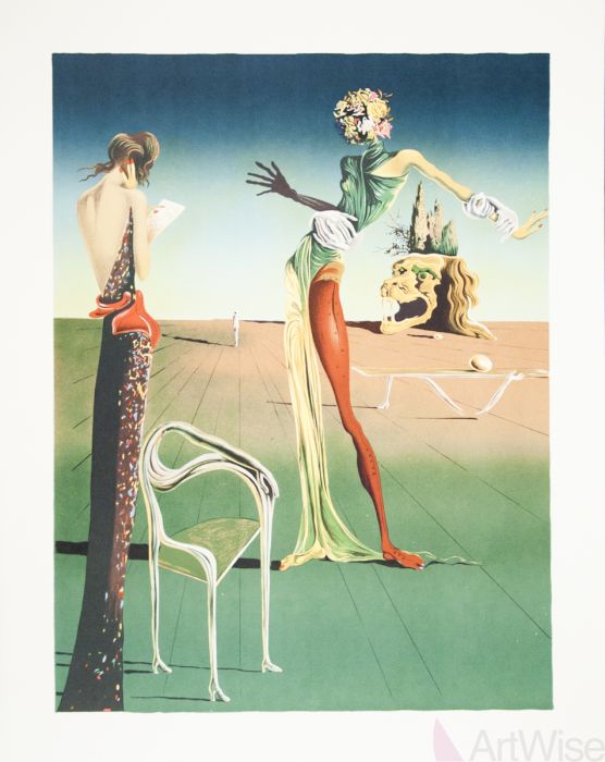 Salvador Dali Woman Painting at PaintingValley.com | Explore collection ...