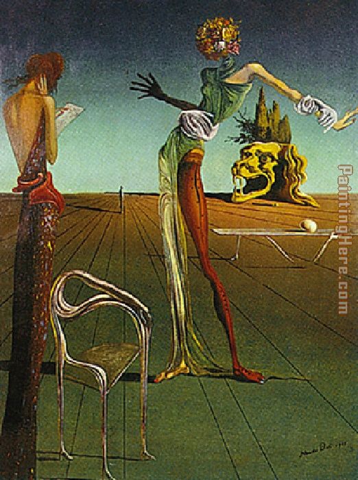 522x700 Salvador Dali Woman With Head Of Roses Painting Anysize 50% Off - Salvador Dali Woman Painting