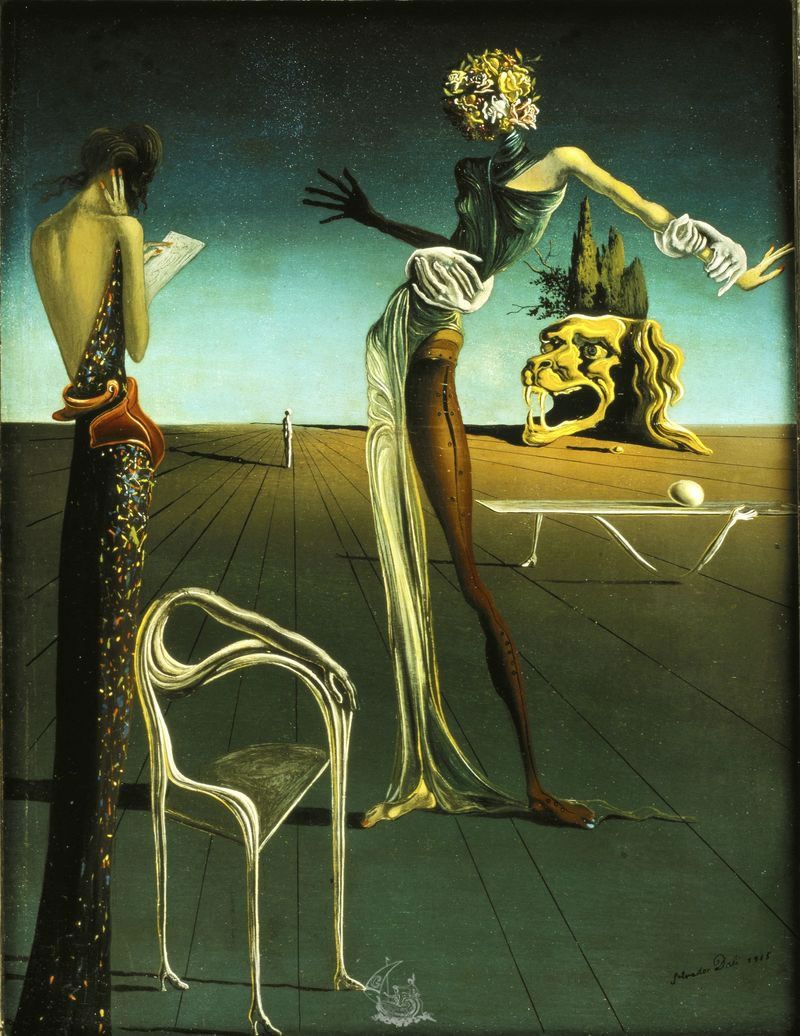 800x1036 Woman With Head Of Roses 1935 Salvador Salvador Dali - Salvador Dali Woman Painting