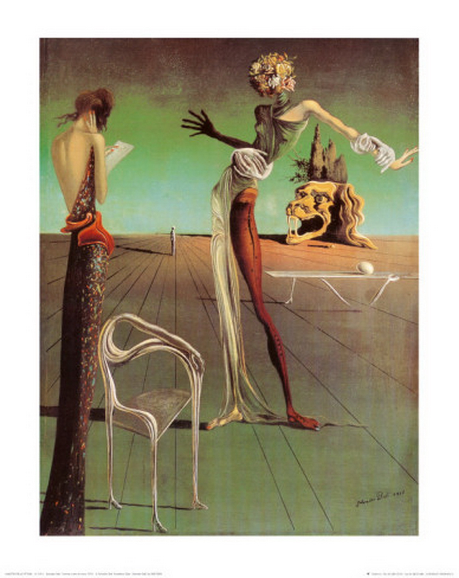 1536x1932 Woman With A Head Of Roses, Salvador Paintings Paintings - Salvador Dali Woman Painting