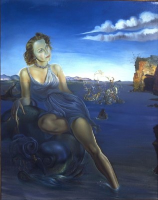 317x400 Docent Lecture California Treasures Women Who Make A Difference - Salvador Dali Woman Painting