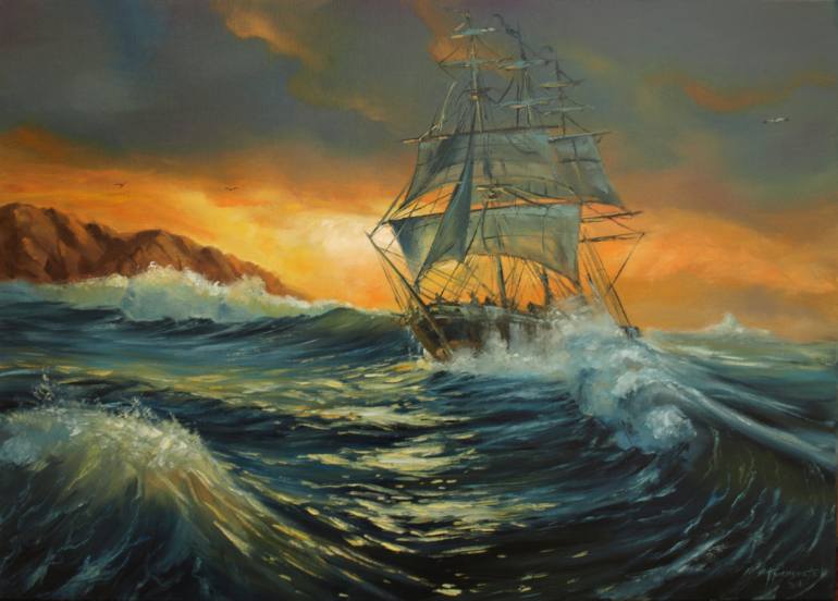 770x552 Saatchi Art Salvation Is Near Painting By Taras Prystupa - Salvation Painting