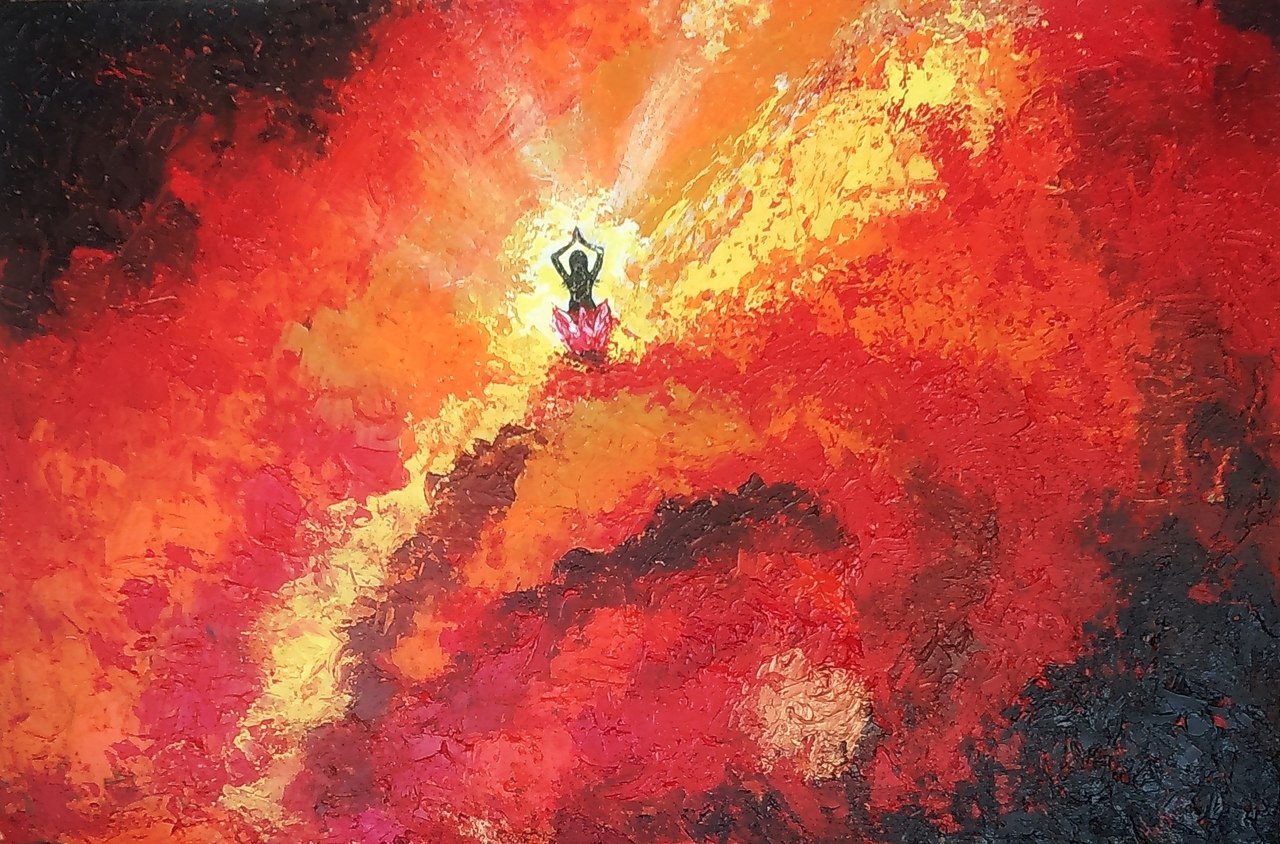 1280x844 Buy Salvation Handmade Painting By Harshil Surti. Code - Salvation Painting