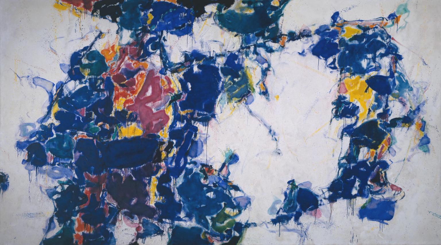 1536x854 Around The Blues', Sam Francis, 1957 62 Tate - Sam Painting