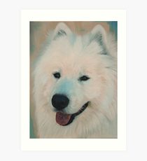 210x230 Samoyed Painting Amp Mixed Media Wall Art Redbubble - Samoyed Painting