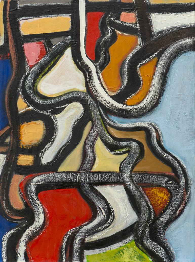 770x1036 Saatchi Art Leslie, Easel Painting By Michael Sampson - Sampson Painting