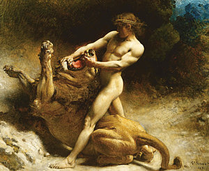 300x245 Samson Paintings Fine Art America - Sampson Painting