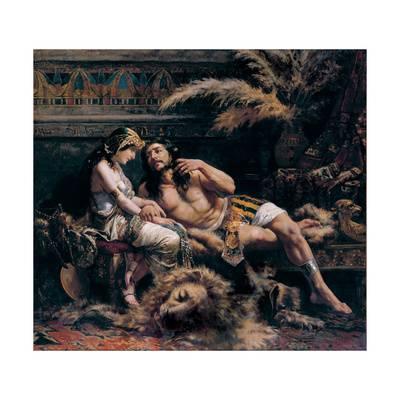 400x400 Samson And Delilah, 1887 Giclee Print By Echenagusia - Samson And Delilah Painting