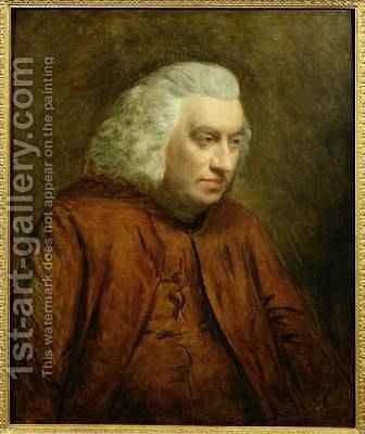 336x400 Portrait Of Dr Samuel Johnson 1709 84 1783 John Opie Reproduction - Samuel Johnson Painting