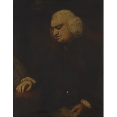 470x470 Portrait Of Dr. Samuel Johnson By Joshua Reynolds On Artnet - Samuel Johnson Painting