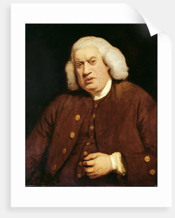 681x850 Portrait Of Dr. Samuel Johnson Posters Amp Prints By Sir Joshua Reynolds - Samuel Johnson Painting