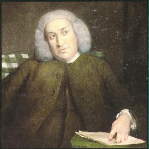 486x489 A Painting Of Samuel Johnson - Samuel Johnson Painting