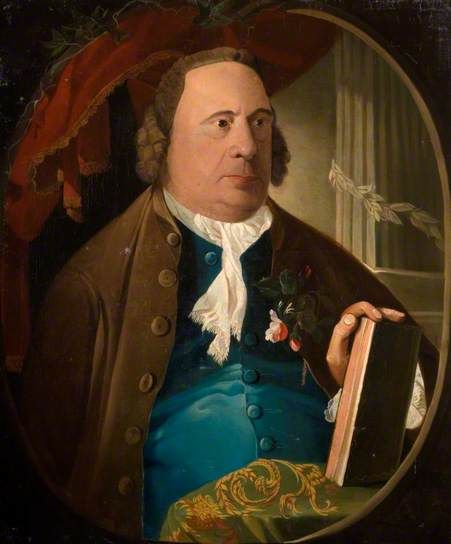 451x544 Samuel Johnson The Mystery Portrait Painter Xxiv - Samuel Johnson Painting