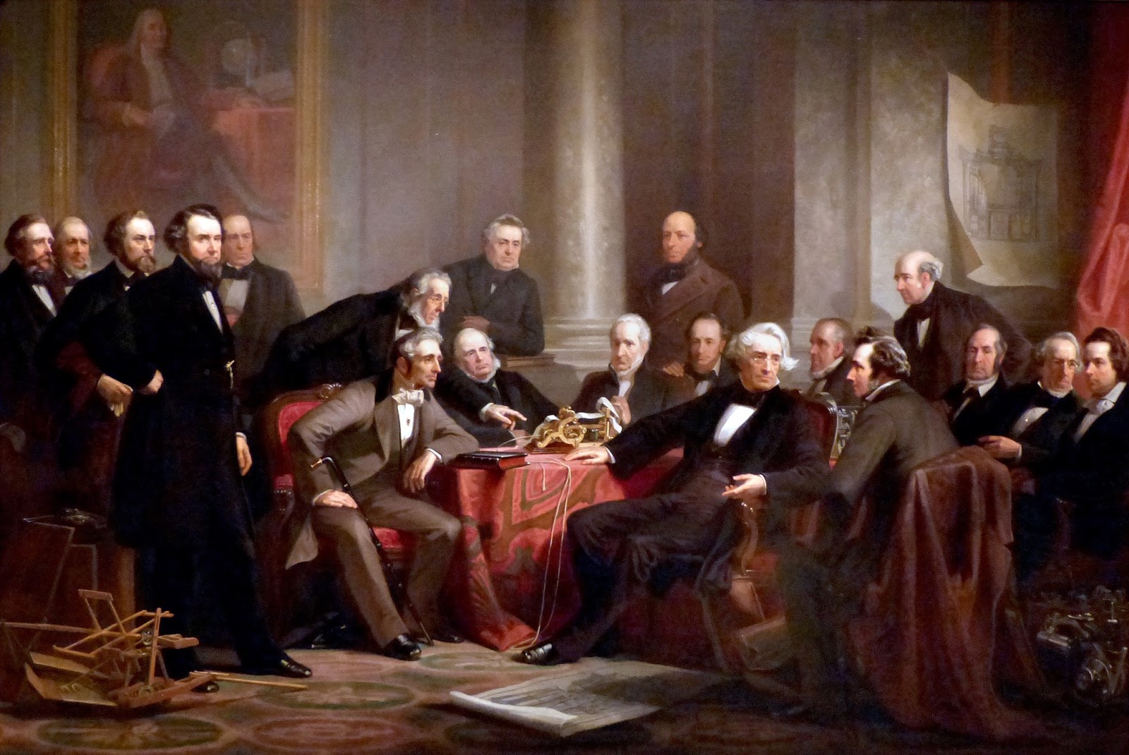 1600x1070 The Portrait Gallery Samuel F. B. Morse - Samuel Morse Painting