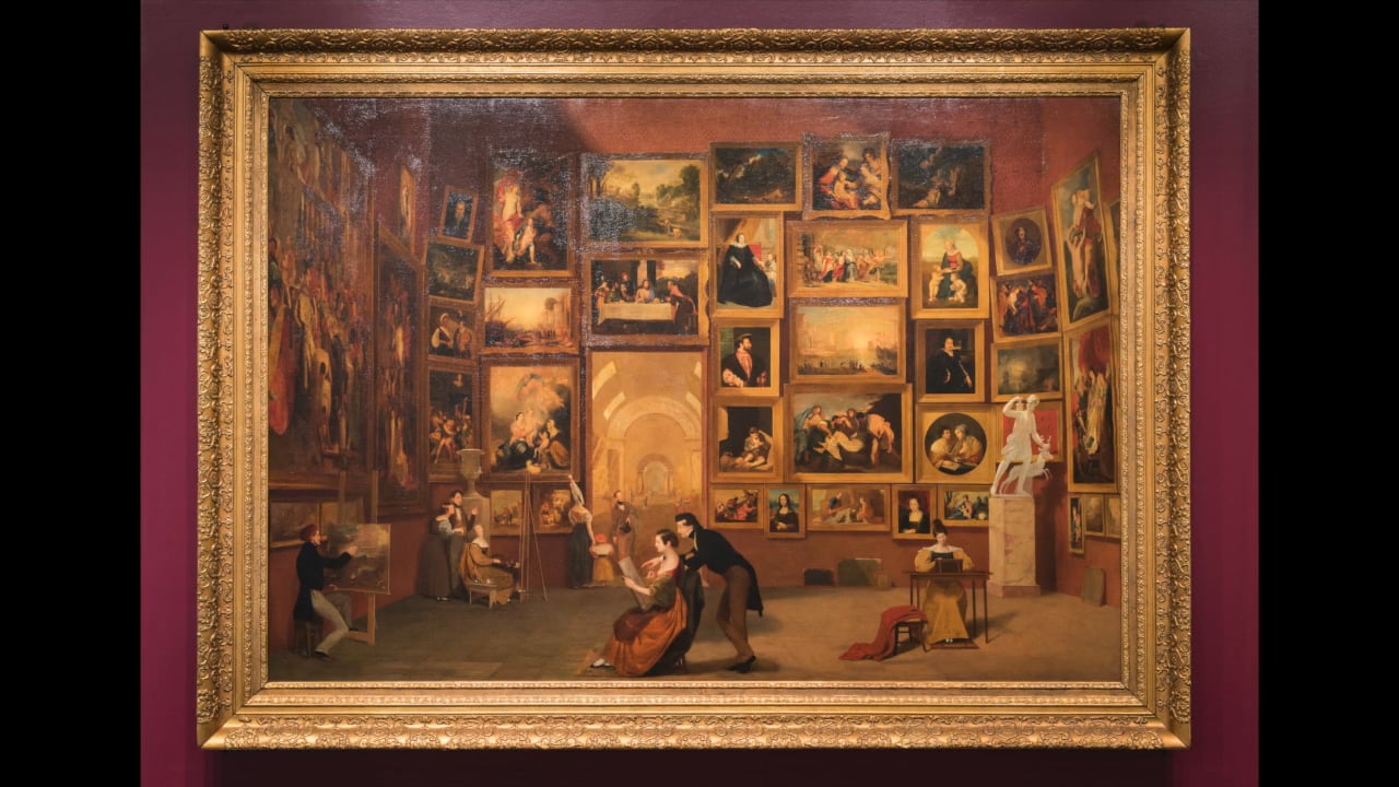 1280x720 The Artworks In Samuel F. B. Morse'S - Samuel Morse Painting
