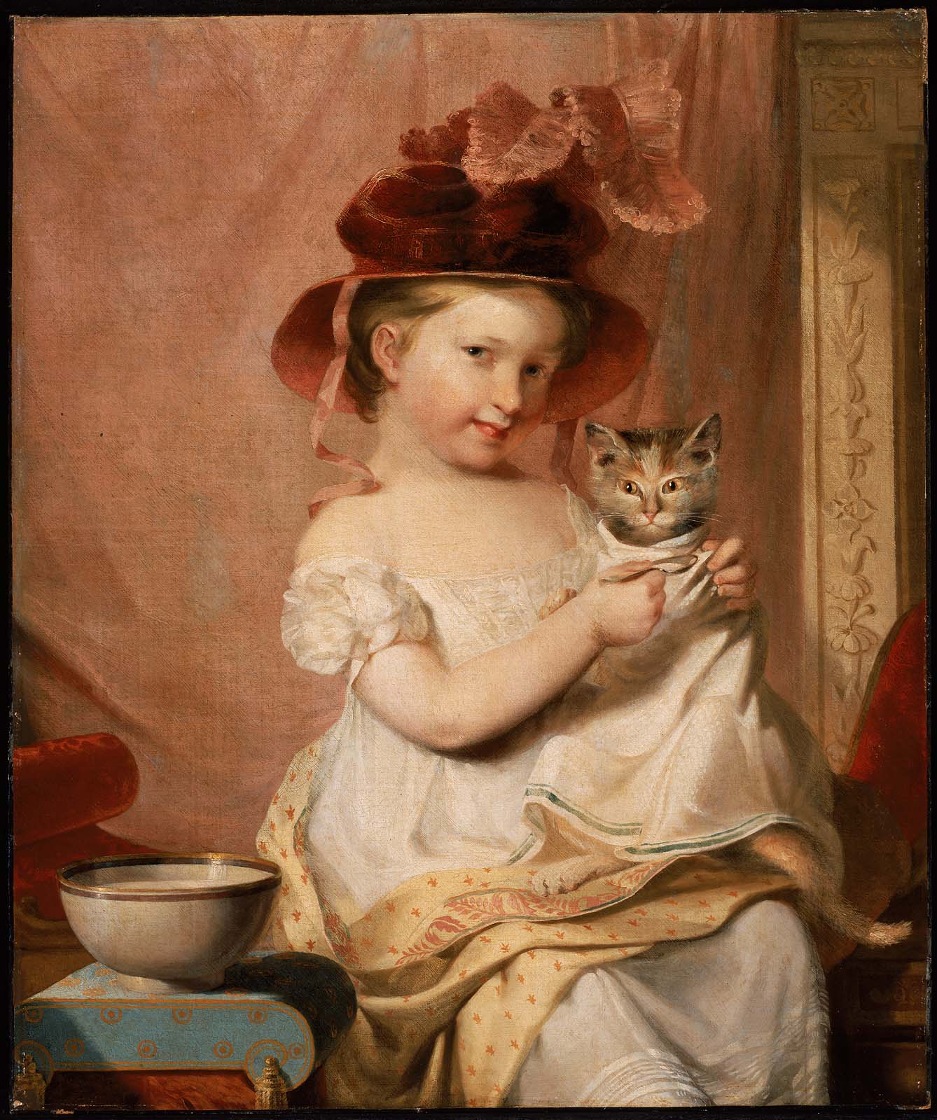 1338x1600 Little Miss Hone Museum Of Fine Arts, Boston - Samuel Morse Painting