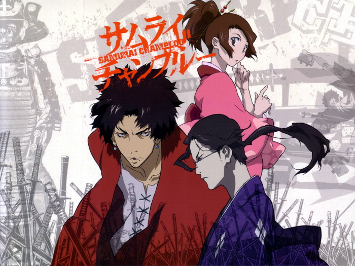 700x525 Samurai Champloo Painting Anime Manga Art Huge Print Poster - Samurai Champloo Painting
