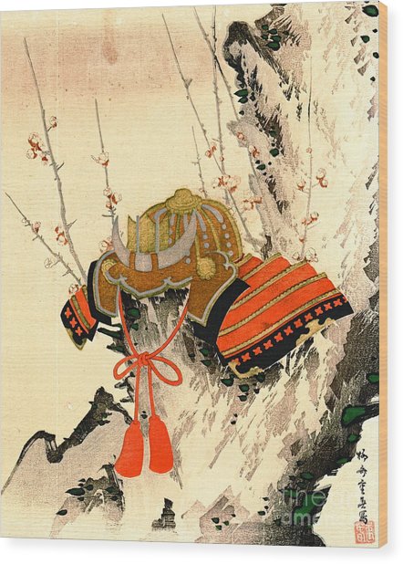 442x618 Samurai Helmet 1828 Photograph By Padre Art - Samurai Helmet Painting
