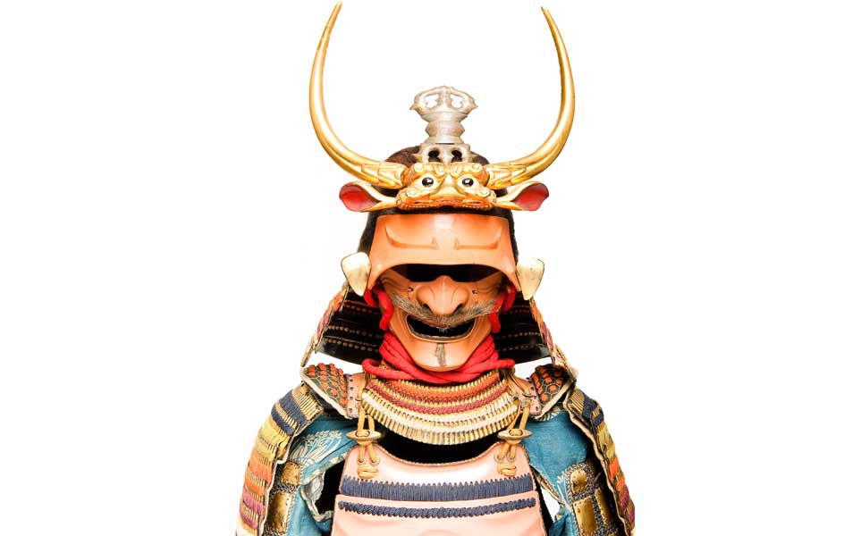 963x600 Honolulu Museum Of Art Lethal Beauty Samurai Weapons And Armor - Samurai Helmet Painting