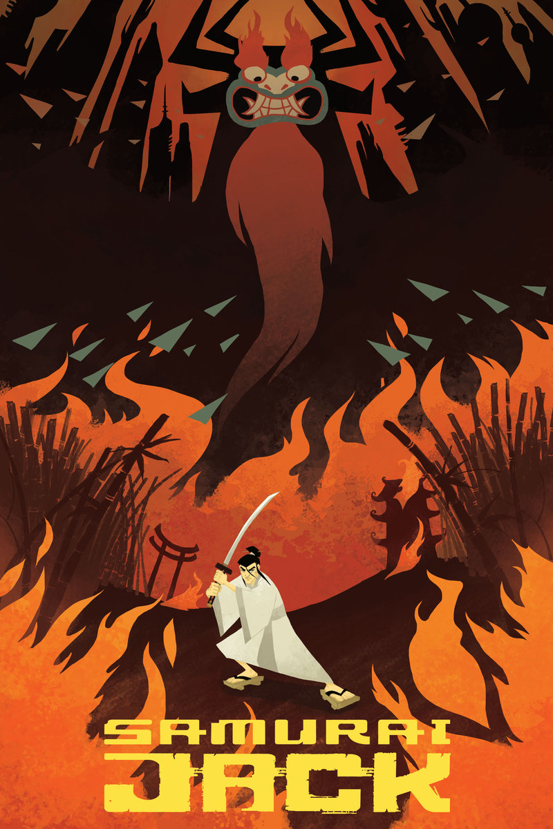 800x1200 Samurai Jack By Arbitrary Art - Samurai Jack Painting
