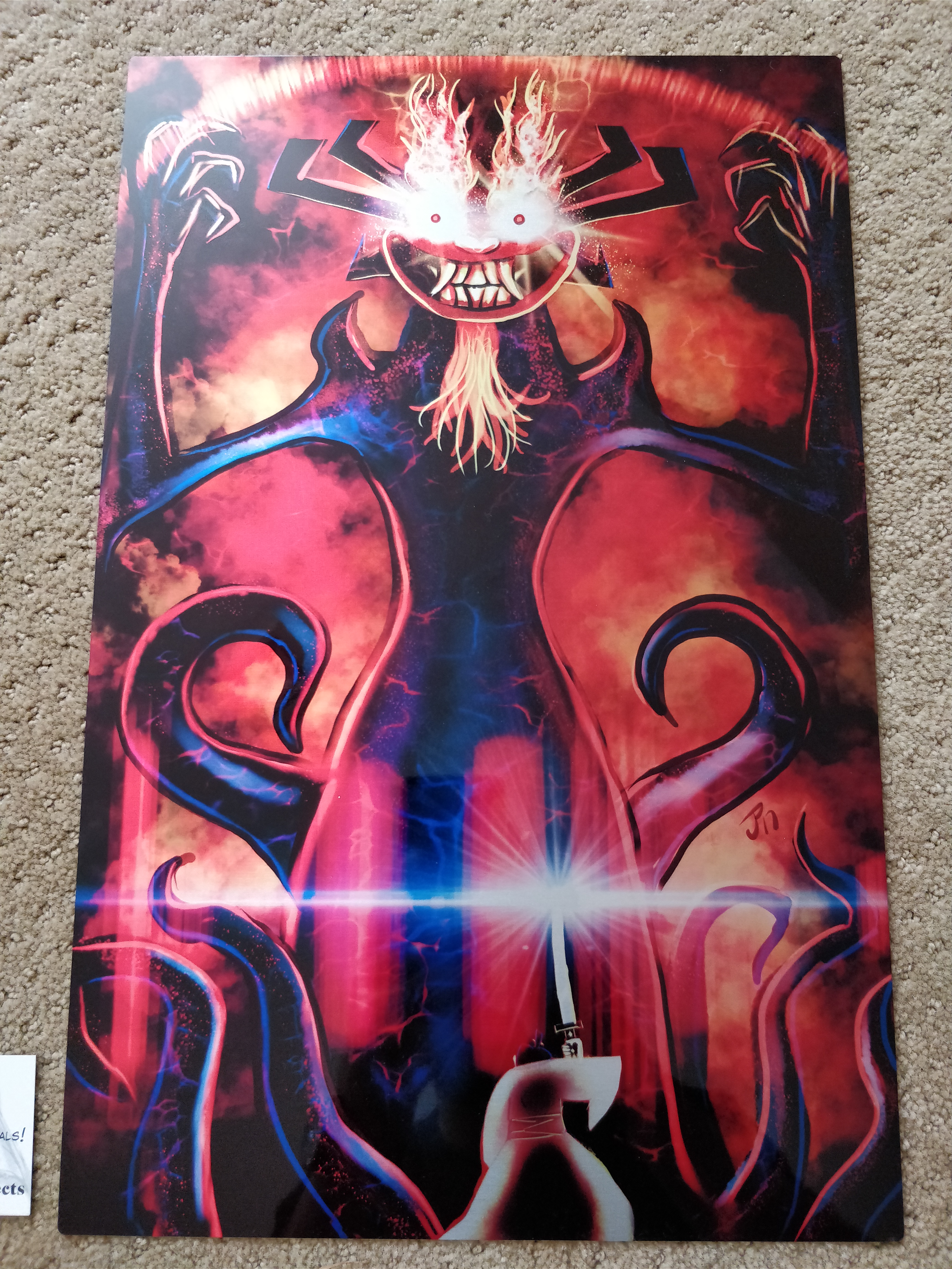 3456x4608 Bought This Awesome Metal Samurai Jack Print - Samurai Jack Painting