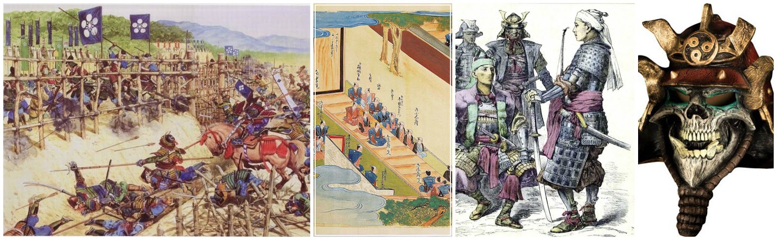 1600x495 Culture Fairies The Samurai's Legend - Samurai Seppuku Painting