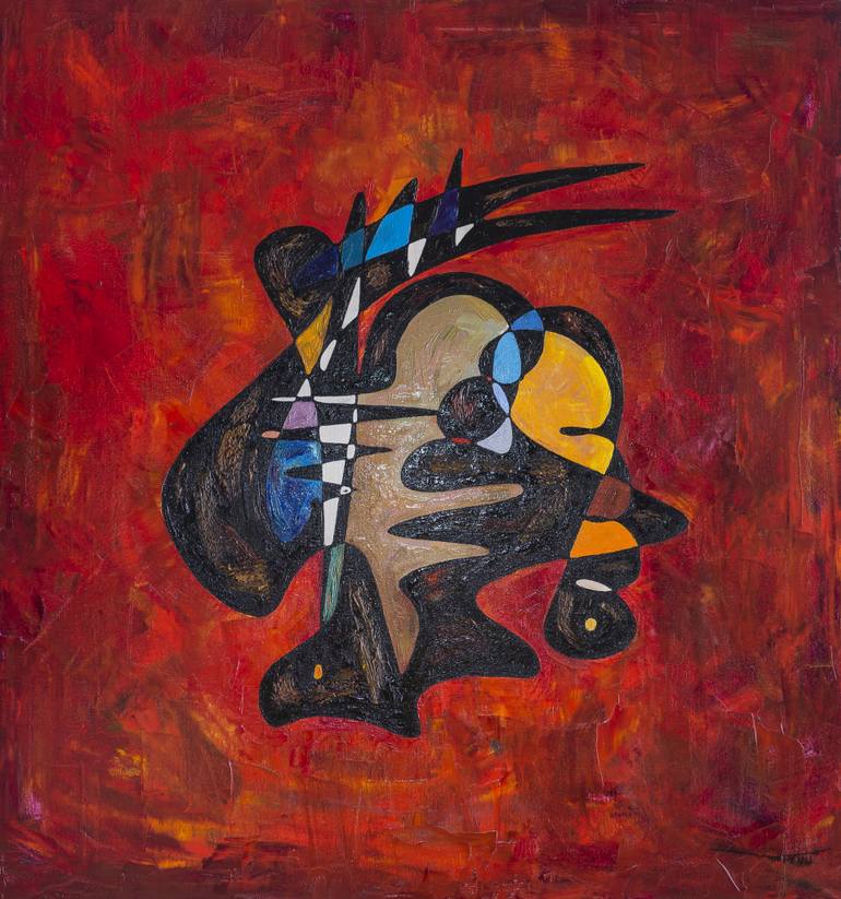 770x823 Saatchi Art Female Samurai Warrior Painting By Gheorghe Virtosu - Samurai Warrior Painting