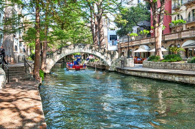 650x432 Stunning San Antonio River Walk Artwork For Sale On Fine Art Prints - San Antonio Riverwalk Painting