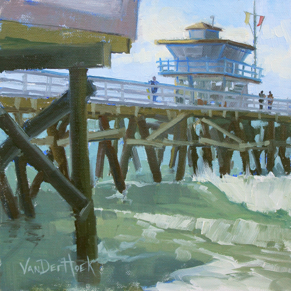 1000x1000 Pier Patterns - San Clemente Painting