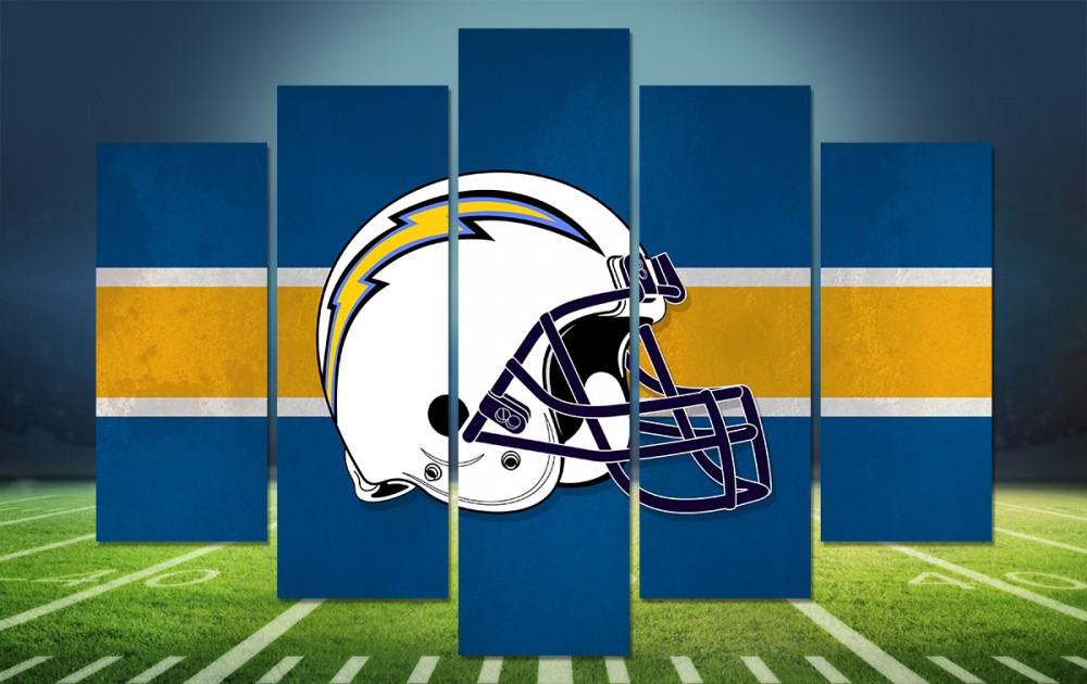 1000x630 San Diego Chargers Wall Art Canvas Prints Geek Paintings - San Diego Chargers Painting